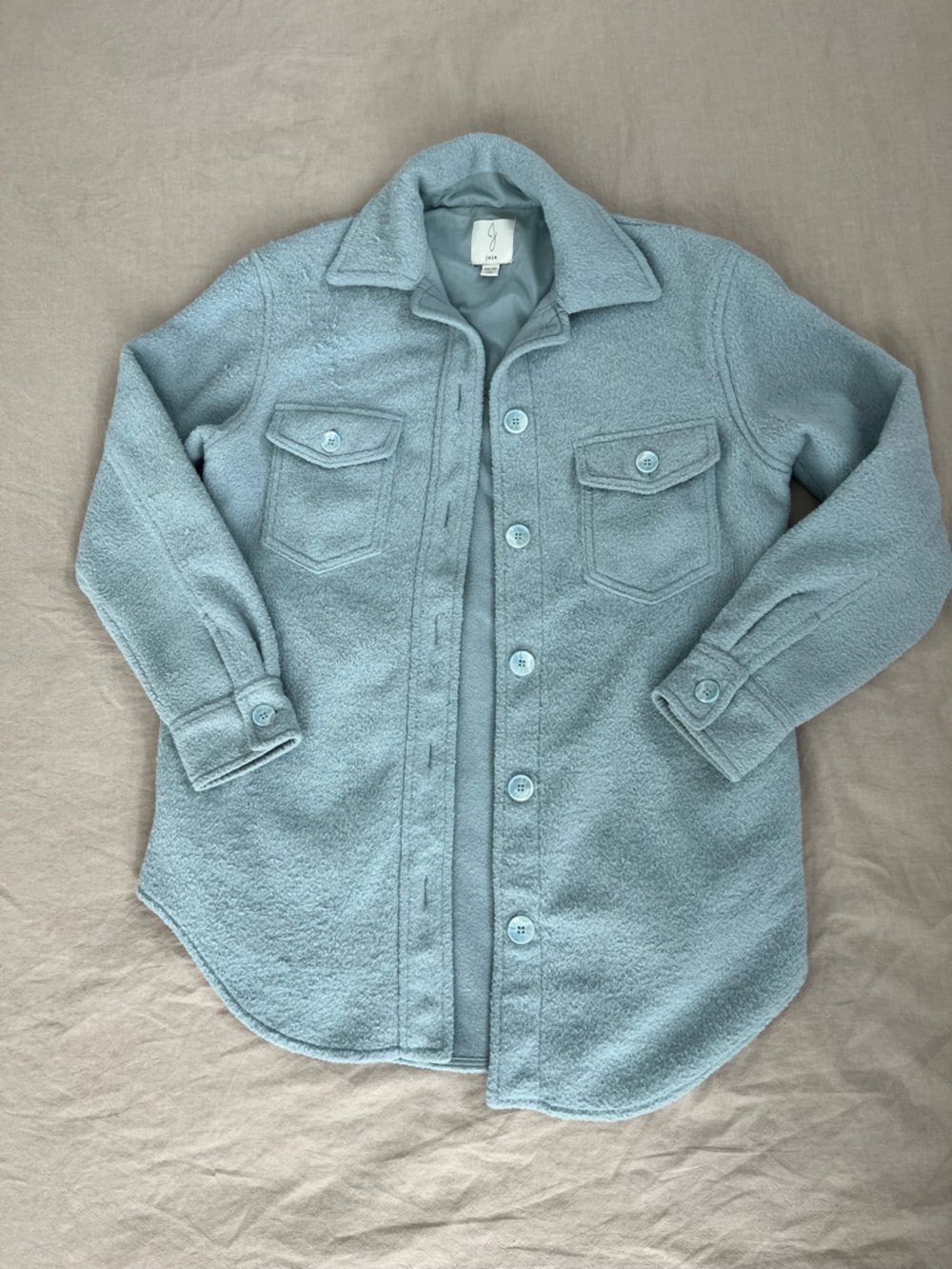 Joie Light Blue Shacket